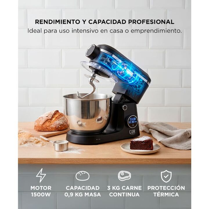 Batidora Planetaria CUK by Gadnic multifunción con Picadora De Carne 1400W - Vista 5
