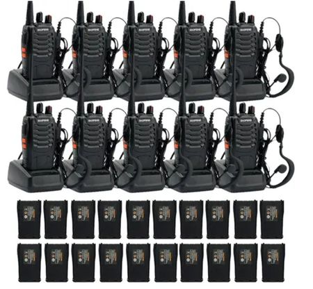 Kit x10 Handy Baofeng BF-888S