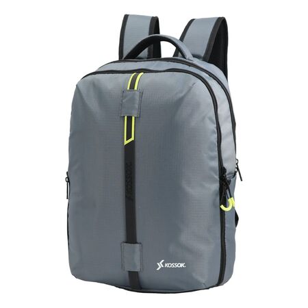 Mochila Ejecutiva Porta Notebook Kossok Oslo Antirrobo Gris