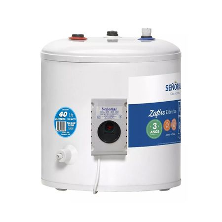 Termotanque Señorial 40 Lts Electrico Conexion Superior