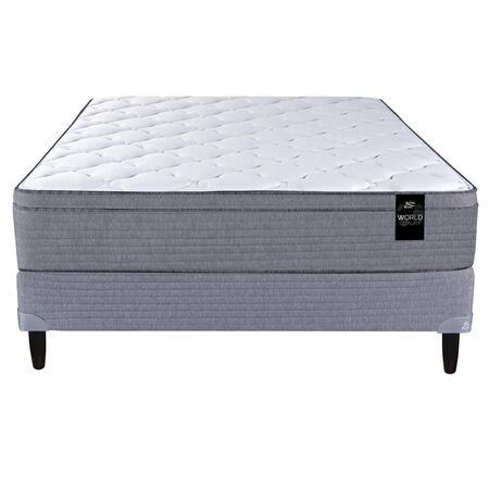 Colchon y Sommier King Koil Bradford 2 Plazas y Media 140x190cm Espuma de Alta Densidad con Europillow