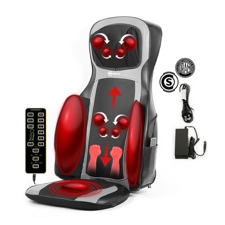 Asiento Masajeador Cervical Espalda Calor Vibración Shiatsu