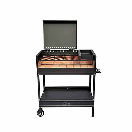 Parrilla Ñuke Alamo 100 Cm Ancho 110 Cm Alto Chulengo