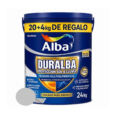Duralba Techos Multisuperficie 24 kg