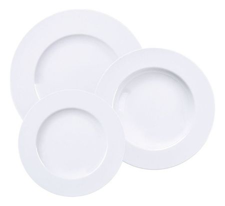 Set De Vajilla 12 Piezas Maria Augusta Tramontina Porcelana