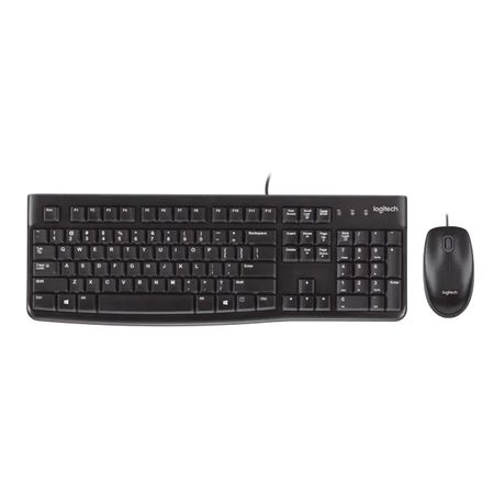 Teclado y Mouse Logitech MK120 Black 920-004428