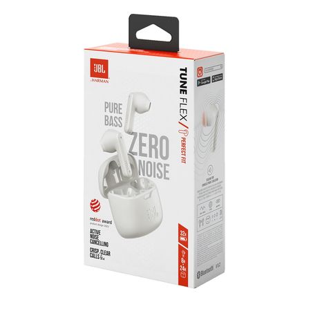 JBL Tune Flex TWS Auriculares Bluetooth TWS Blanco