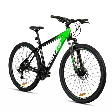 Bicicleta MTB Venzo Ahead Talle M R29 21V Verde Disco Mec