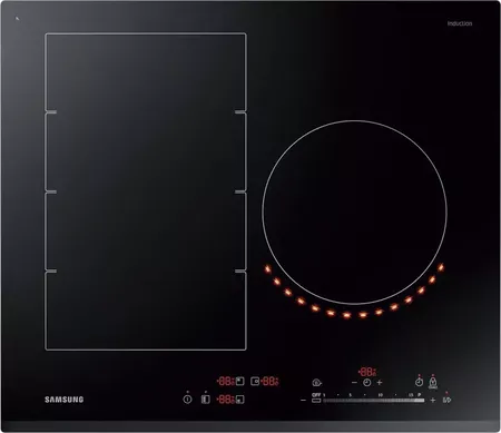 Anafe Electrico A Inducción Samsung 3 Hornallas Nz63K7777Bk