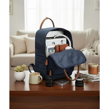 Mochila Azul South Port by Gadnic Elegante Para Notebook 