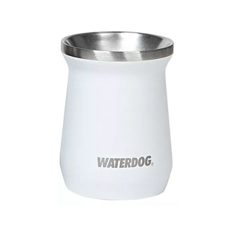 Mate Waterdog Legendario Clásico 240 Ml Zoilo240wh Blanco