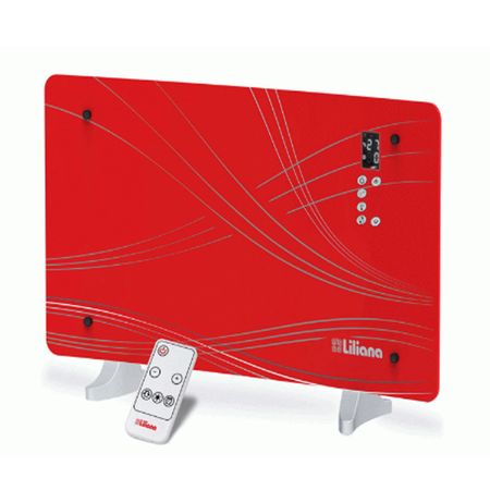 Estufa Panel De Vidrio Curvo Liliana 2200 Watts Turboluxe Ppv510