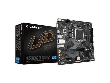 Mother Gigabyte (LGA1700) B760M H DDR4