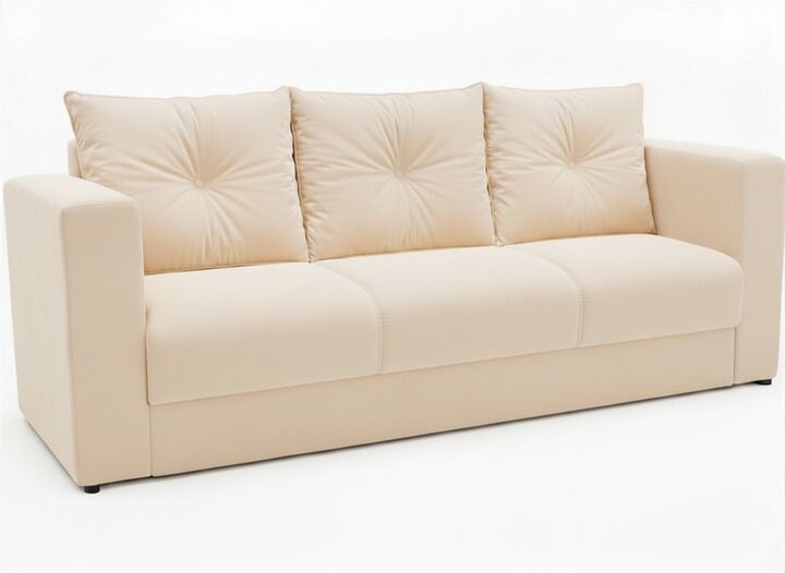 Sillon Yostin tres cuerpos Crema claro - Vista 1