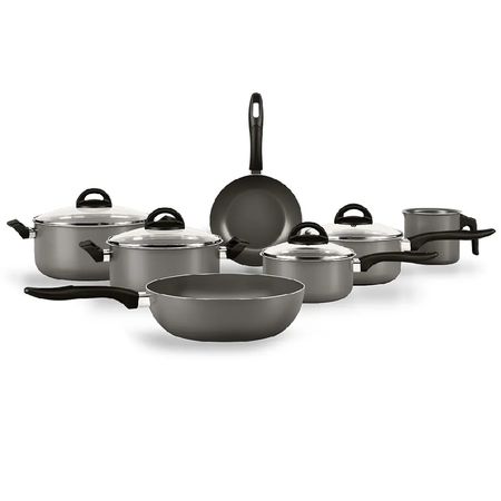Set Cacerolas Y Ollas Brinox Maple Line - Aluminum - 7 Pzas Cookware Set Silver ( 7210/401)