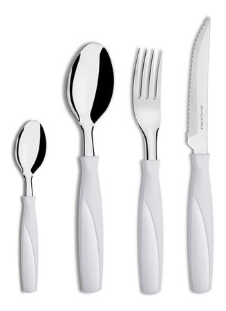 Juego De Cubiertos 24 Piezas Itaparica Brinox Blancos ( 6000/702)