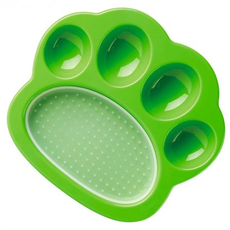 Mini Alimentador Almohadilla Para Lamer Petdreamhouse Verde