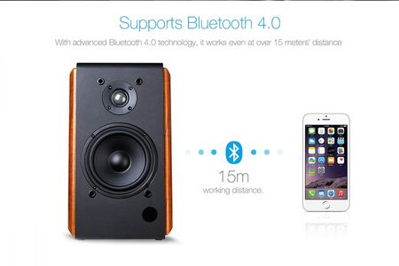 PARLANTE Bluetooth FYD FENDA R60BT MADERA