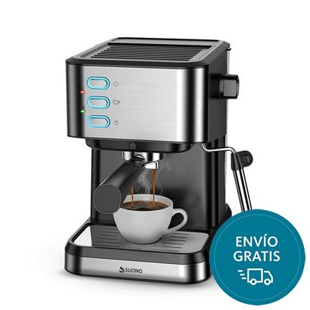 Cafetera Espresso con vaporizador Suono