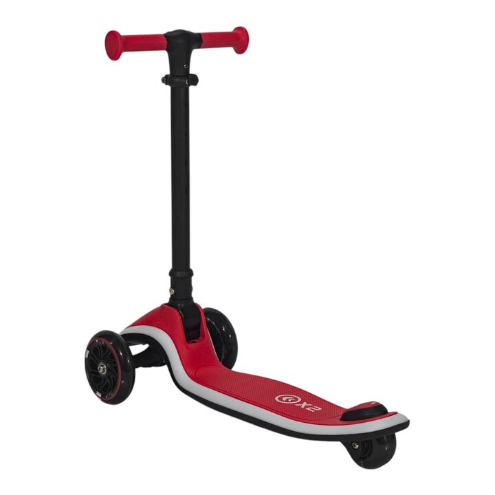 Monopatín plegable con luces LED Infanti rojo - Vista 5