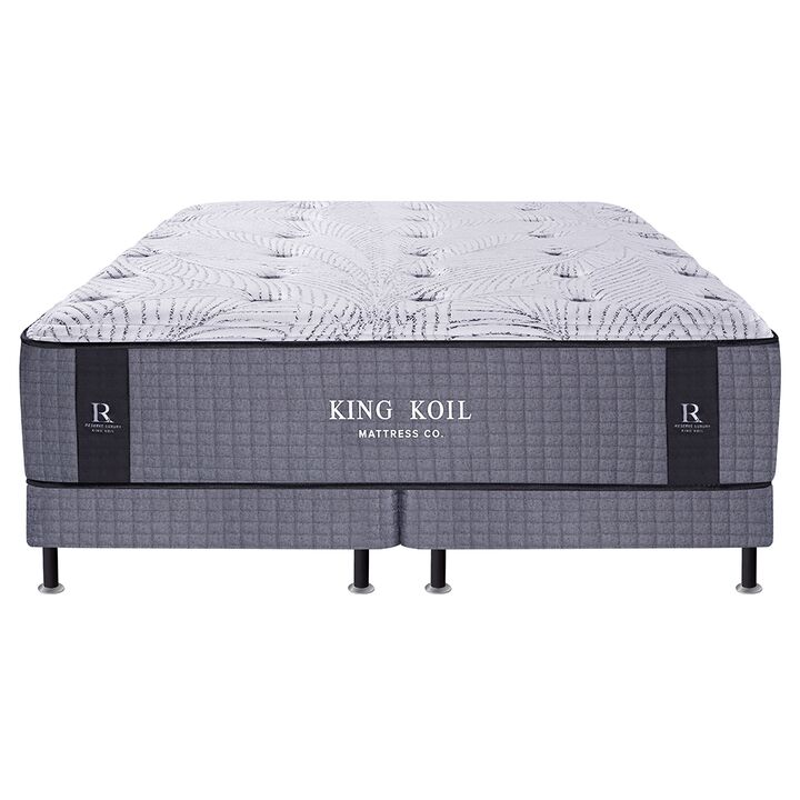 Colchon y Sommier King Koil Lexington Super King 200x200 de Resortes Pocket + Espuma Viscoelastica - Vista 1