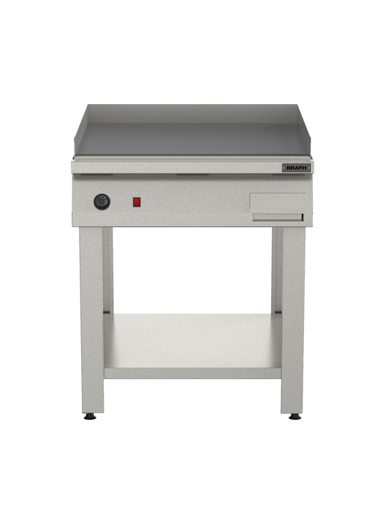 Plancha 800 Industrial Brafh Acer.inox Base Fija Trifásico - Vista 1
