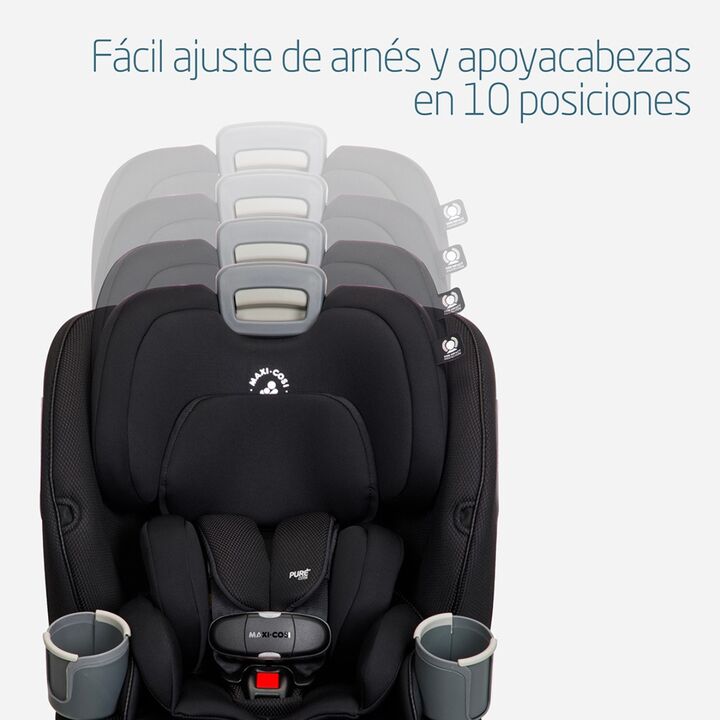 Butaca de seguridad 360° Maxi Cosi Emme Midnight Black - Vista 7