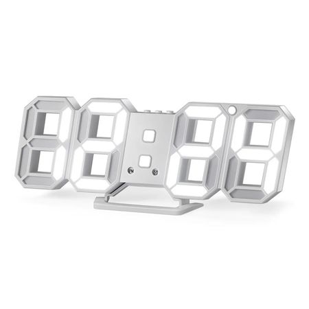 Reloj Despertador Digital Gadnic ALARM-10 Números 3D Luz Led 
