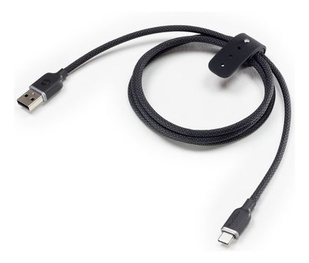 Cable mophie USB-A a USB-C 1 mts - Negro