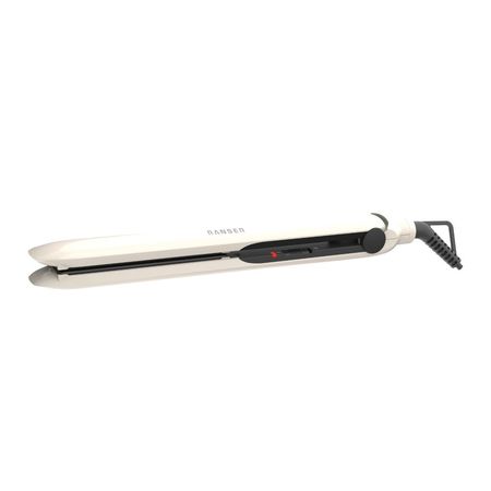 Planchita De Pelo Alisador Ranser BRERA HS-2175 40w 230 °C Turmalina Blanco