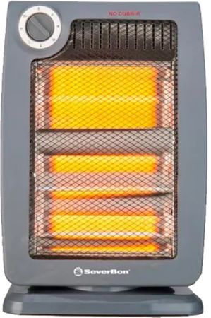 Estufa Halogena Severbon Oscilante EHRS01 80005 1500W