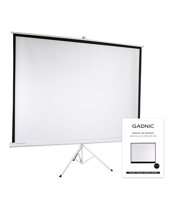 Pantalla Proyector Gadnic 100" + Tripode - Vista 1