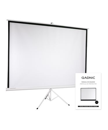 Pantalla Proyector Gadnic 100" + Tripode