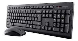 Kit Teclado y Mouse Trust Primo Inalámbrico