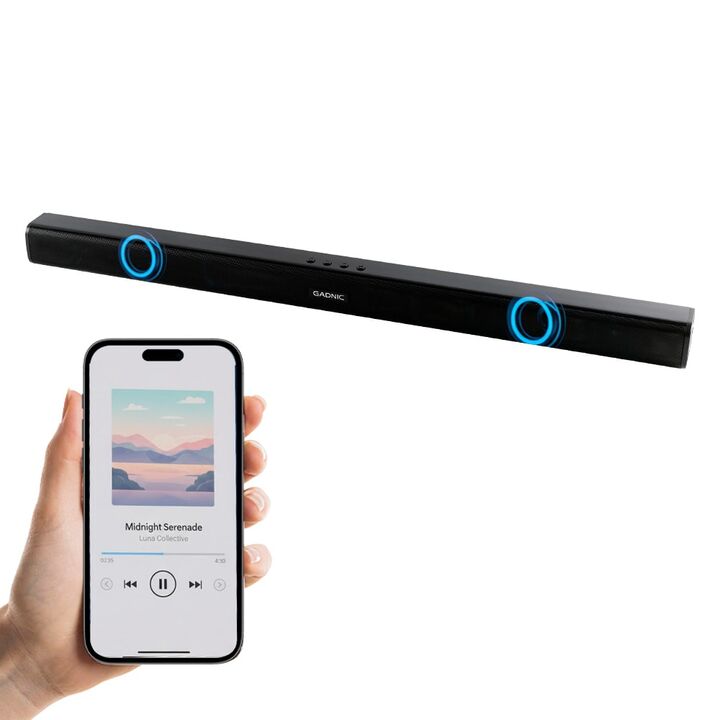 Barra de Sonido Gadnic Bluetooth Para Casa Escritorio Inalámbrico - Vista 1