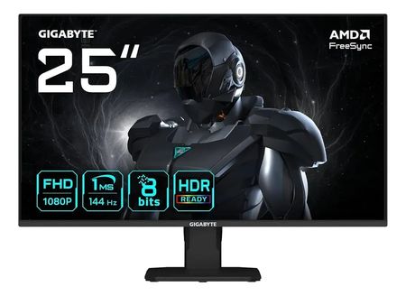 Monitor 24,5 Gigabyte Gamer Gs25f14 144hz Ips 1ms Dp Fhd
