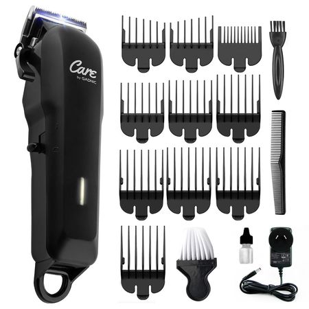 Máquina de Cortar Pelo Care By Gadnic S2000 Profesional 8 Peines + Accesorios