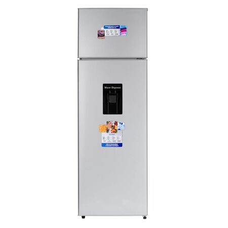 Heladera Con Freezer Panoramic HV-RF300GE 300 Lts Gris