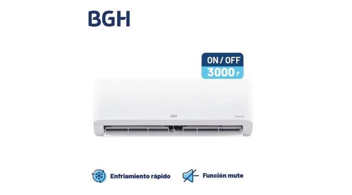Aire Split 3000f Frio Calor R32 A+ 3600w Bs35wcdw Bgh - Vista 4
