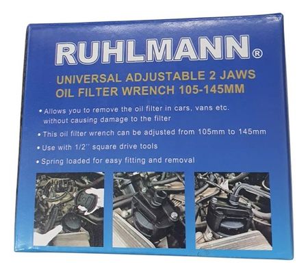 Saca Filtro Ruhlmann Encastre 1/2 Pulgada Camion 105 a 145mm