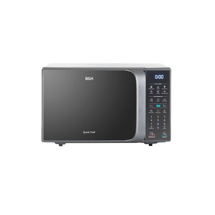 Microondas BGH B120DS20I 20 Lts Silver - Vista 1