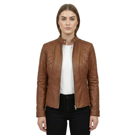 CAMPERA LEAH MARRON