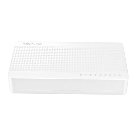 Switch 8 Puertos Tenda S108 10/100 Mbps Fast Para Escritorio