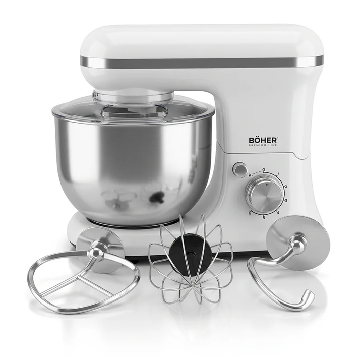 BATIDORA BOHER DE PIE BO-BP198 C/BOWL 5Lts. 220V BLANCA - Vista 3