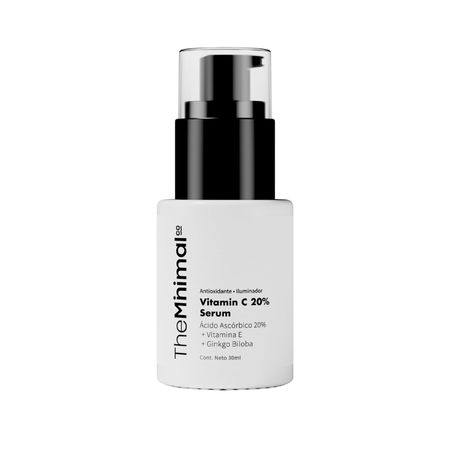 Sérum Facial Antioxidante Vitamina C, Vitamina E y Gingko Biloba
