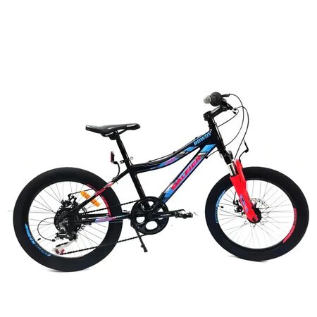Bicicleta Raleigh R20 Rowdy- Freno A Disco Negro/azul/naranja