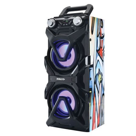 Parlante Philco Djp11 Bluetooth Luz Led Ritmicas Gtia