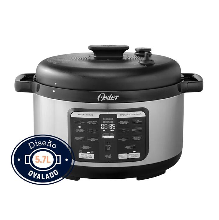 Multi-olla rápida ovalada Oster® 5.7 L — 15 funciones | CKSTPCECOV57 - Vista 2