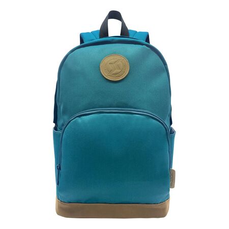 Mochila Kossok Emiro - Escolar - Urbana - Reforzada Turquesa Liso