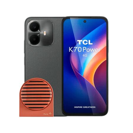Combo TCL K70 Power 4+256GB Verde + Parlante Hune Bluetooth 5W